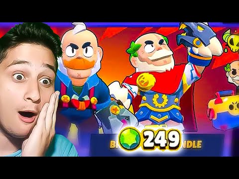 Brawl Pass ვიყიდე SAM ახალი სკინი Brawl Stars ubralod noobi